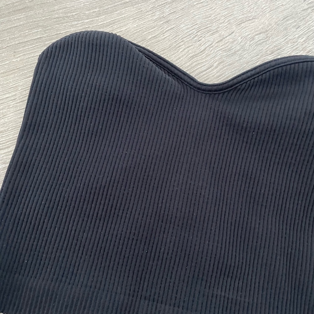 Dynamite Ribbed Tube Top - Picture 3 of 3